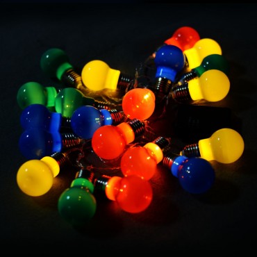 Christmas Colorful LED String Ball Lights
