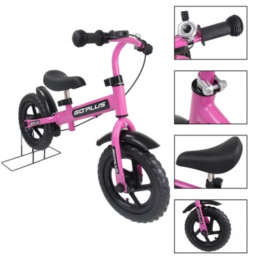 12 In. Three Colors Kids Bicycle Scooter With Brakes And Bell