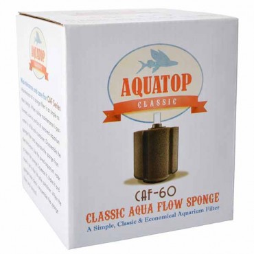 Aqua top CA F Classic Aqua Flow Sponge Filter - CA F-60 - 60 Gallons - 2 Pieces