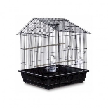 Offset Roof Parakeet Cage