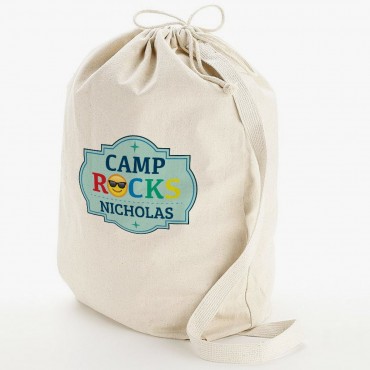 Camp Rocks Custom Laundry Bag w/ Shoulder Strap