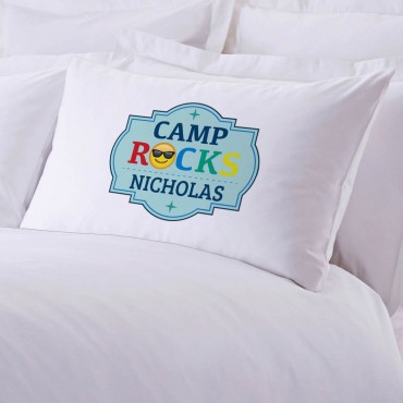 Camp Rocks Personalized Pillowcase
