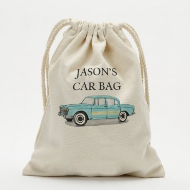 Car Bag Custom Drawstring Sack