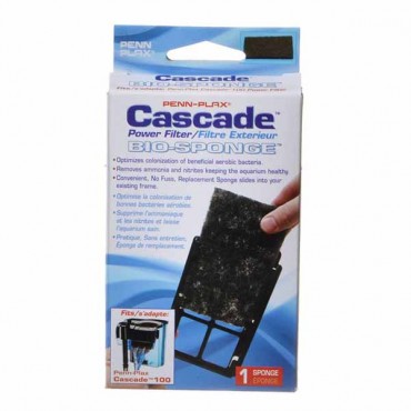 Cascade Power Filter Bio-Sponge Cartridge - Cascade 100 Sponge Cartridge - 1 Pack - 5 Pieces