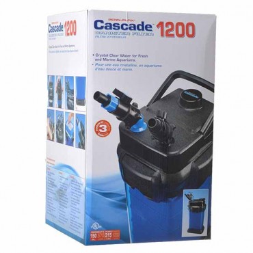 Cascade Aquarium Canister Filters - Cascade 1200 - 150 Gallons - 315 G P H