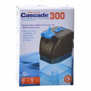 Cascade Internal Filter - Cascade 300 - Up to 10 Gallons - 70 G P H
