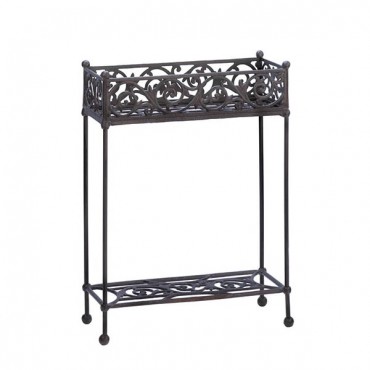 Cast Iron Plant Stand  Two Tier