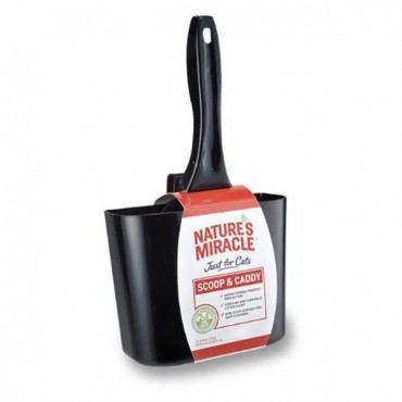 Nature's Miracle Just for Cats Scoop and Caddy Combo Pack - Cat Scoop and Caddy - 2 Pieces