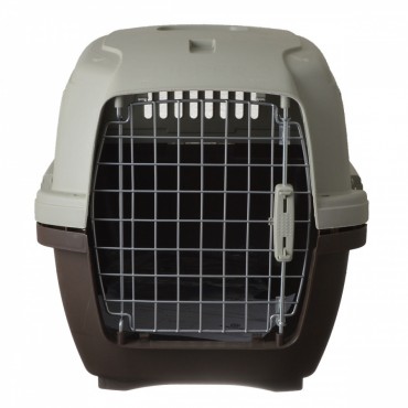 Marchioro Clipper Cayman Kennel - Brown - Cayman 3 - Pets 11-40 lbs 25 L x 17 W x 17 H