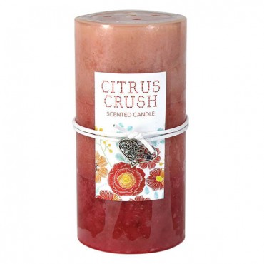 Citrus Crush Pillar Candle 3X6
