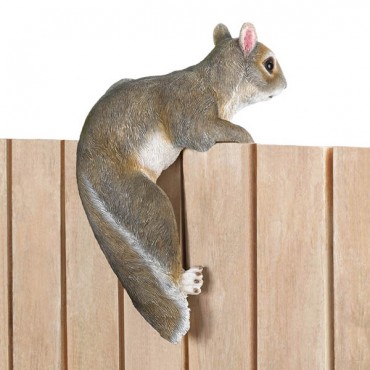 Climbing "Chip" Squirrel Decor