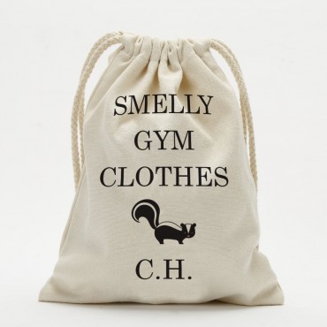 Custom Smelly Gym Clothes Drawstring Sack