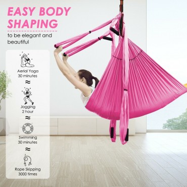 Swing Set Anti-Gravity Shaping Adjustable Yoga Belt