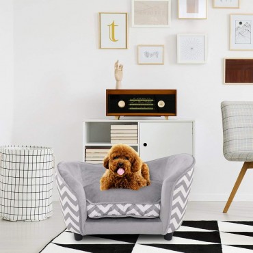 Ultra Plush Snuggle Soft Warm Dog Sleeping Bed With Cushion