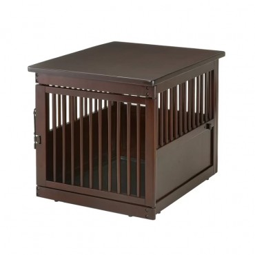 Richell End Table Dog Crate Large
