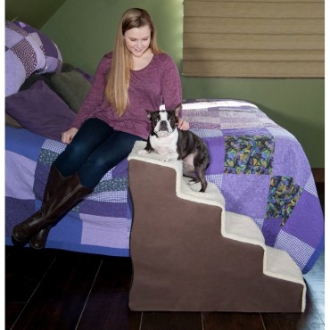 Pet Gear Easy Step I V Deluxe Soft Pet Stairs