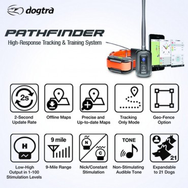 Dogtra Pathfinder GPS Tracking And Remote Training Collar