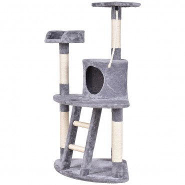 48 In. Cat Tree Activity Tower Perches Scratching Posts