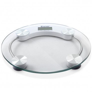 396 lb Personal Bathroom Round Digital Weight Scale