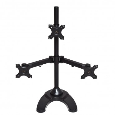 Adjustable Monitor Mount For Triple LCD Flat Screen Monitor