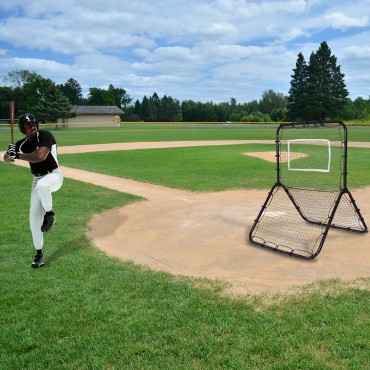 Baseball Softball Rebounder Throw Pitch Back Training Net