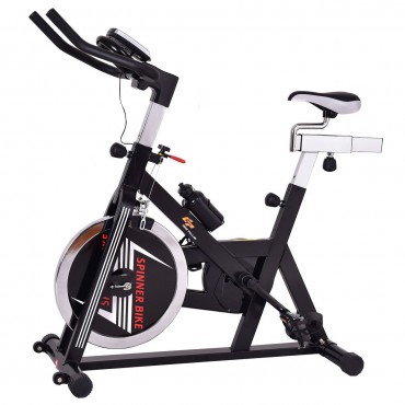 Adjustable Exercise Bike With LCD Display