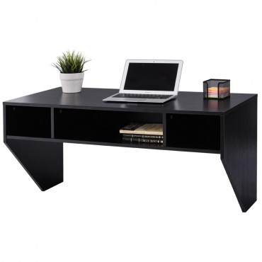 Wall Mounted Floating Computer Table Desk Storage Shelf