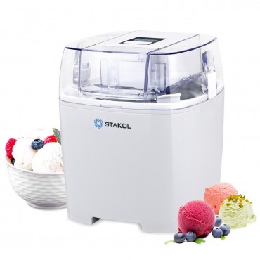 1.6 Quart Automatic Ice Cream Maker Freezer Dessert Machine