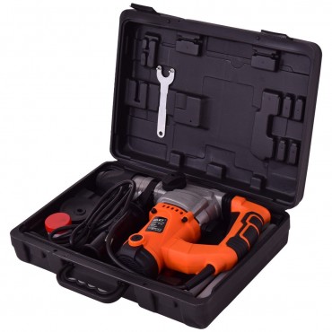 1000W Electric Rotary Hammer Drill With Chisel Kit