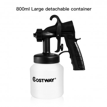600 W Electric HVLP Paint Sprayer With Detachable Container