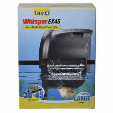 Tetra Whisper EX Power Filters - EX-45 - 240 GP H - 30-45 Gallons