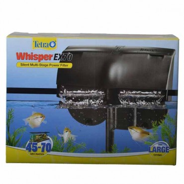 Tetra Whisper EX Power Filters - EX-70 - 340 GP H - 45-70 Gallons
