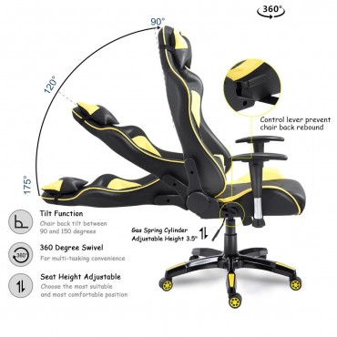 Executive High-Back Racing Reclining Gaming Chair