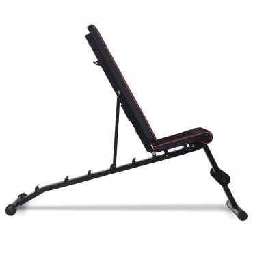 NO Assembly Needed Adjustable Foldable Exercise Bench