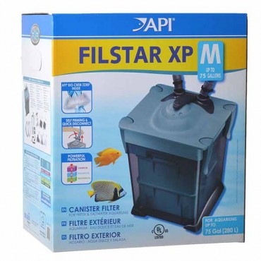 Rena API Filstar X P Canister Filter - Filstar X P 2 Medium - 300 GP H - Up to 75 Gallons