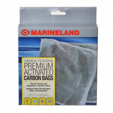Marin eland Premium Activated Carbon Bags - Fits all C-Series Canister Filters - 2 Pack - 2 Pieces