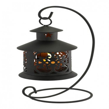 Flameless LED Tealight Hanging Lantern