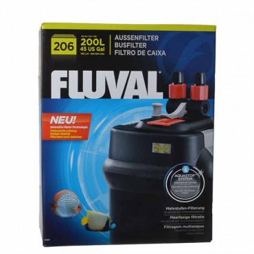 Flu val External Canister Filters - Series 6 - Flu val 206 - 205 G P H - Up to 45 Gallons