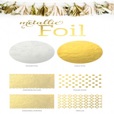 Personalized Metallic Foil Mini Mint Favors - Wedding - 24 Pieces