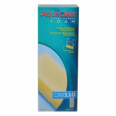 Aqua clear Filter Insert Foam - For Aqua clear 110 Power Filter - 2 Pieces