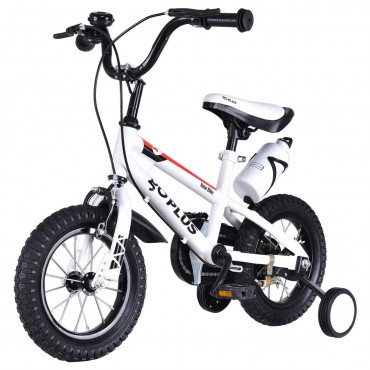 12 In. Freestyle Children Boys  And Girls Bicycle with Training Wheels