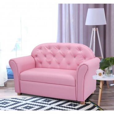 Kids Princess Armrest Chair Lounge Couch