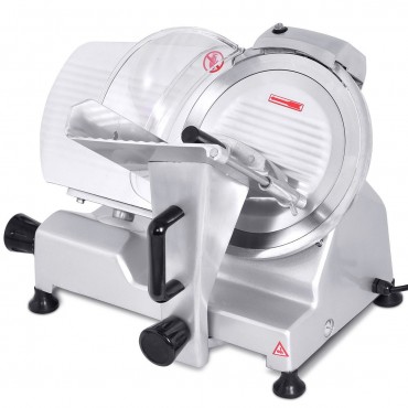 10 In. Blade Commercial Meat Slicer Deli Meat Cheese Food Slicer