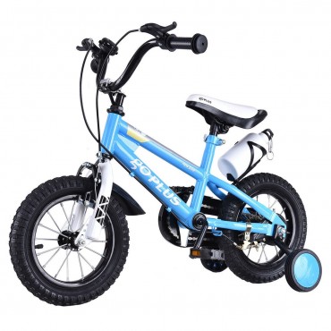 12 In. Freestyle Children Boys And Girls Bicycle with Training Wheels
