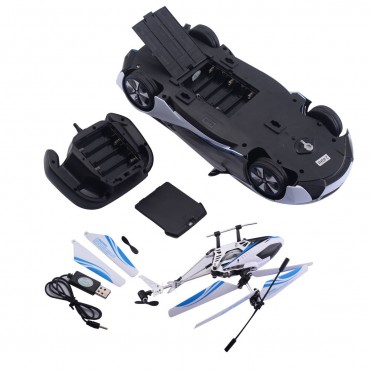 1:14 2.4 G Speed Twins BMW I8 RC Car And Helicopter