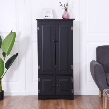 Accent Storage Cabinet W / Adjustable Shelves