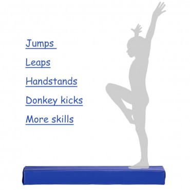 Gymnastics Attachable Floor Training Balance Beam