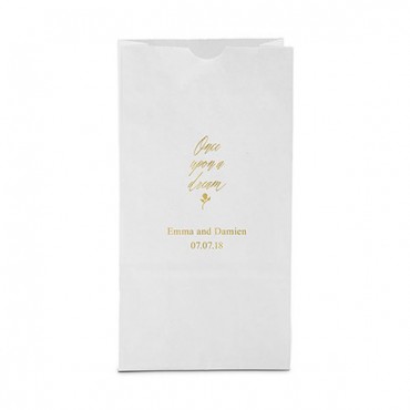 Once Upon A Dream Block Bottom Gusset Paper Goodie Bags
