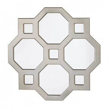 Geometric Decorative Wall Mirror