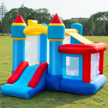 Kids Inflatable Castle Bounce House Without Blower